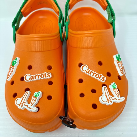Crocs Carrots Classic All Terrain Clogs Orange - Picture 3 of 8